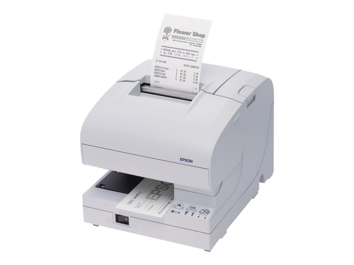 Impressora de Recibos Epson TM J7200 Jacto de Tinta Cortador Branco