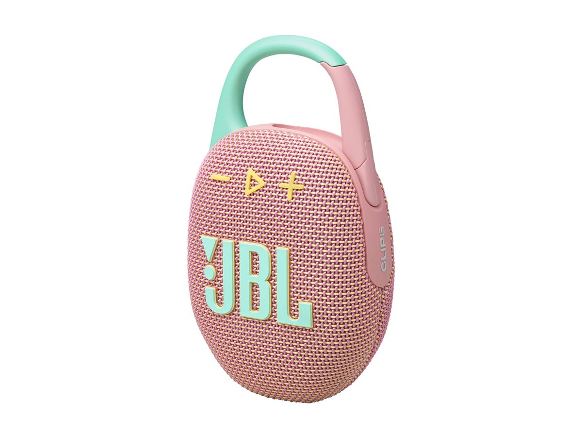 Coluna Portátil JBL Clip 5 Bluetooth Rosa - Imagem 2