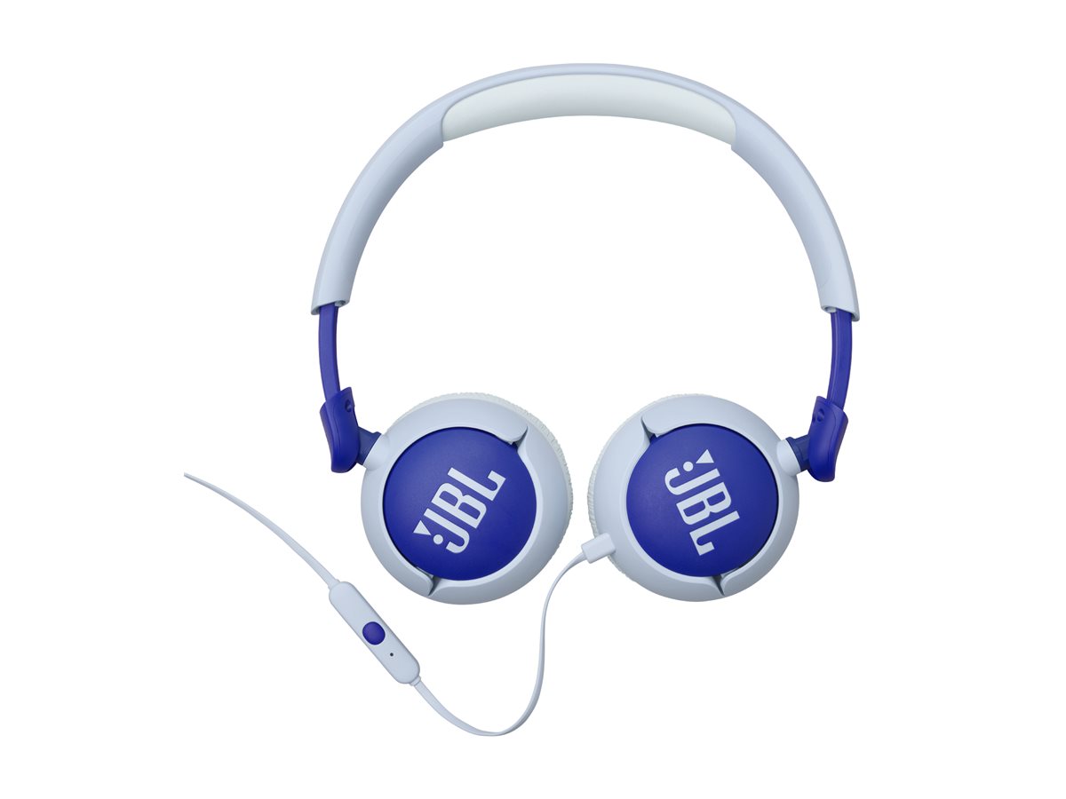 Auscultadores JBL Junior 320 Microfone Isolamento Ruído Azul - Imagem 8
