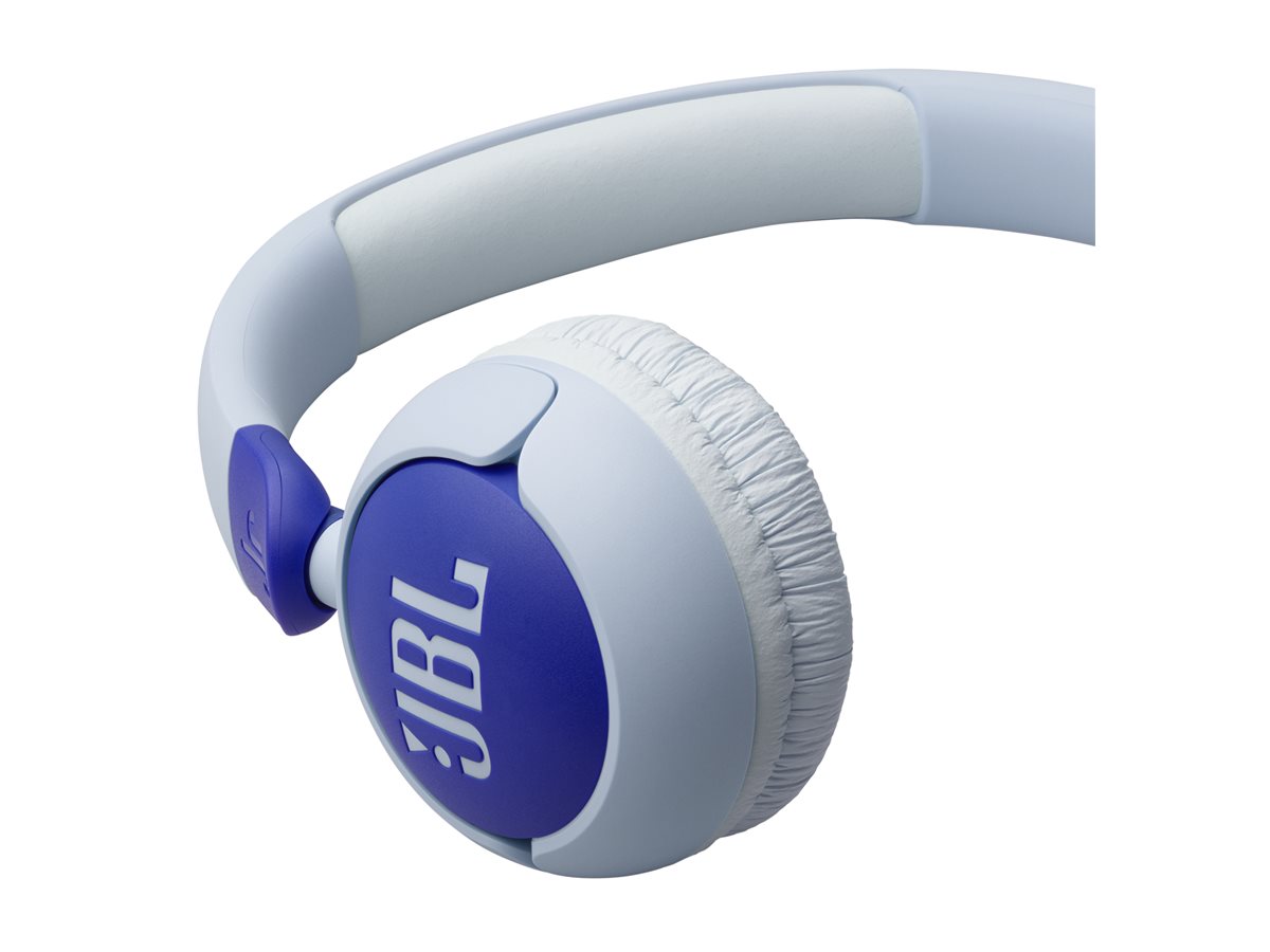 Auscultadores JBL Junior 320 Microfone Isolamento Ruído Azul - Imagem 6