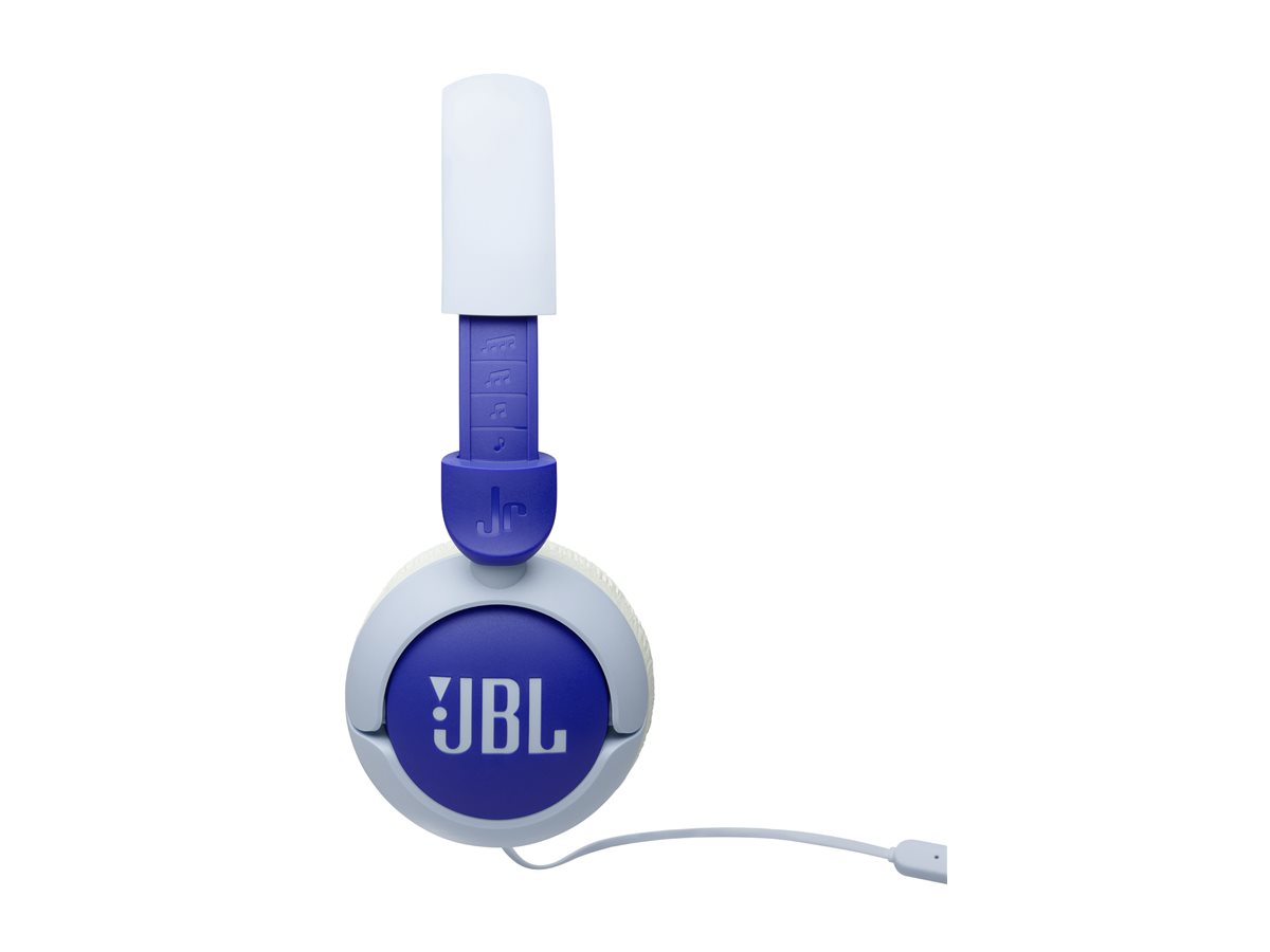 Auscultadores JBL Junior 320 Microfone Isolamento Ruído Azul - Imagem 2