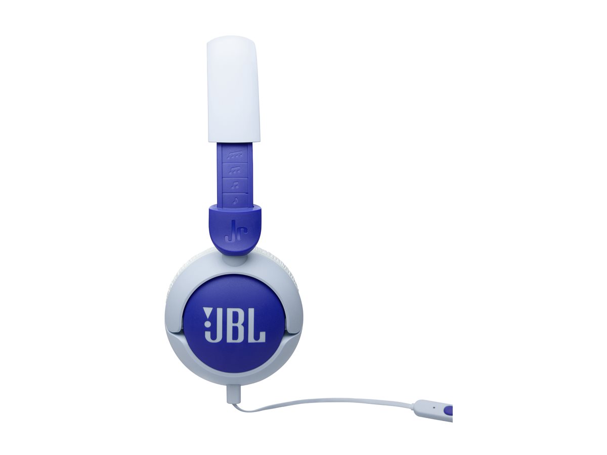 Auscultadores JBL Junior 320 Microfone Isolamento Ruído Azul - Imagem 3