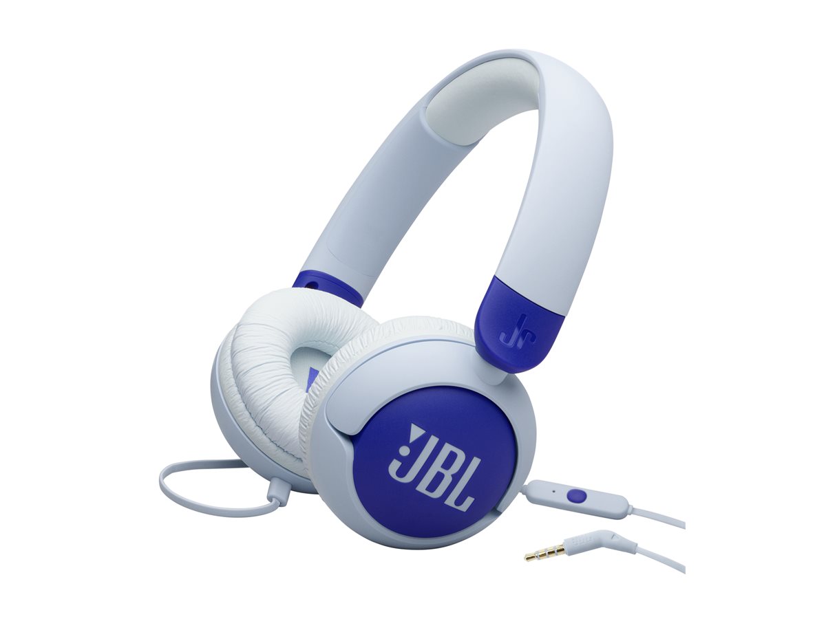Auscultadores JBL Junior 320 Microfone Isolamento Ruído Azul - Imagem 4