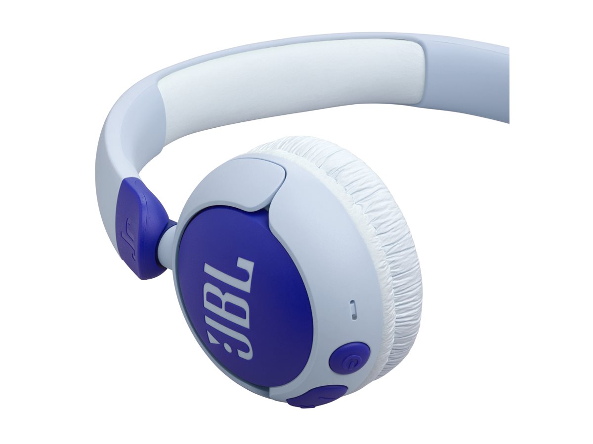 Auscultadores JBL Junior 320BT Supra-Aural Sem Fios Azul - Imagem 4