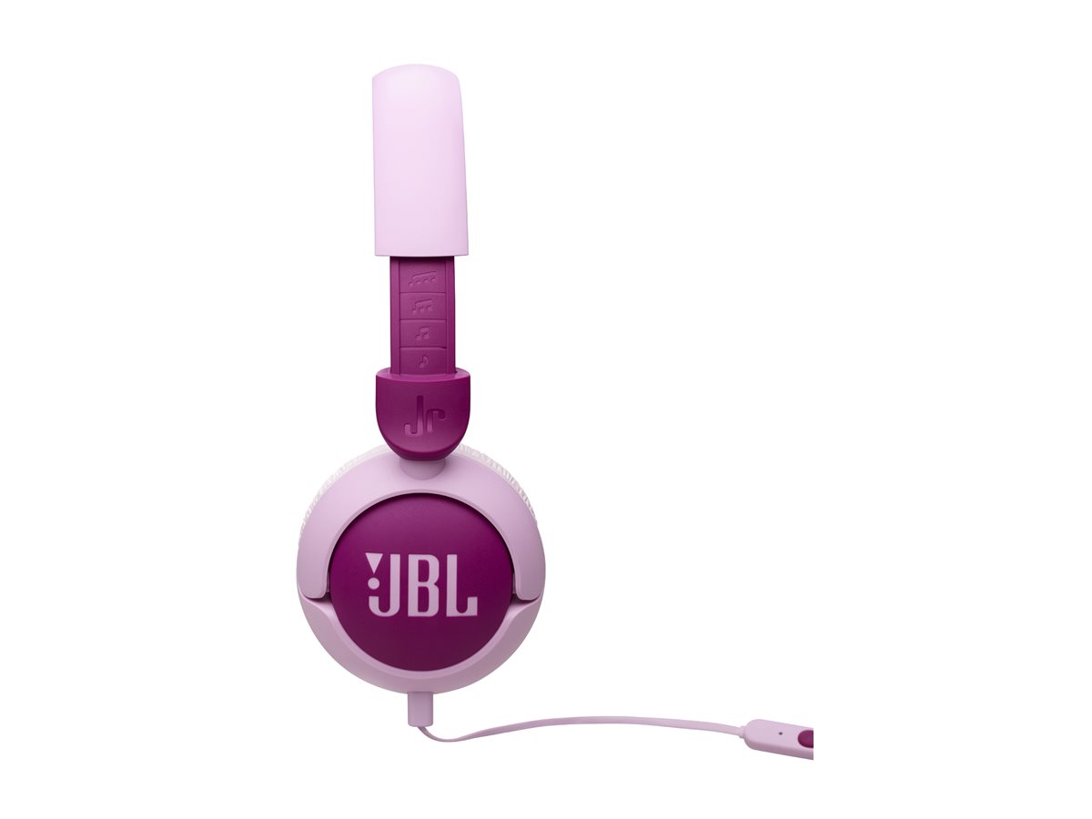 Auscultadores JBL Junior 320 Com Fio Microfone Isolamento Ruído Púrpura - Imagem 4