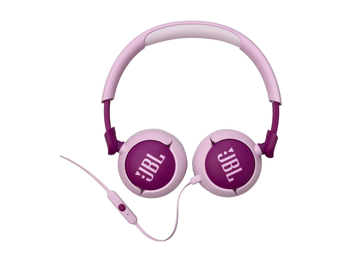 Auscultadores JBL Junior 320 Com Fio Microfone Isolamento Ruído Púrpura - Imagem 5