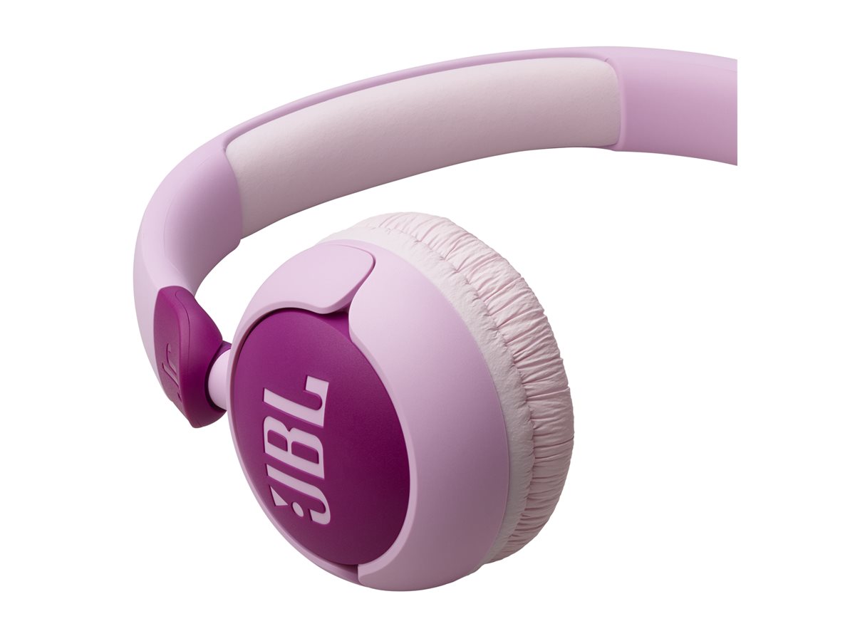 Auscultadores JBL Junior 320 Com Fio Microfone Isolamento Ruído Púrpura - Imagem 7
