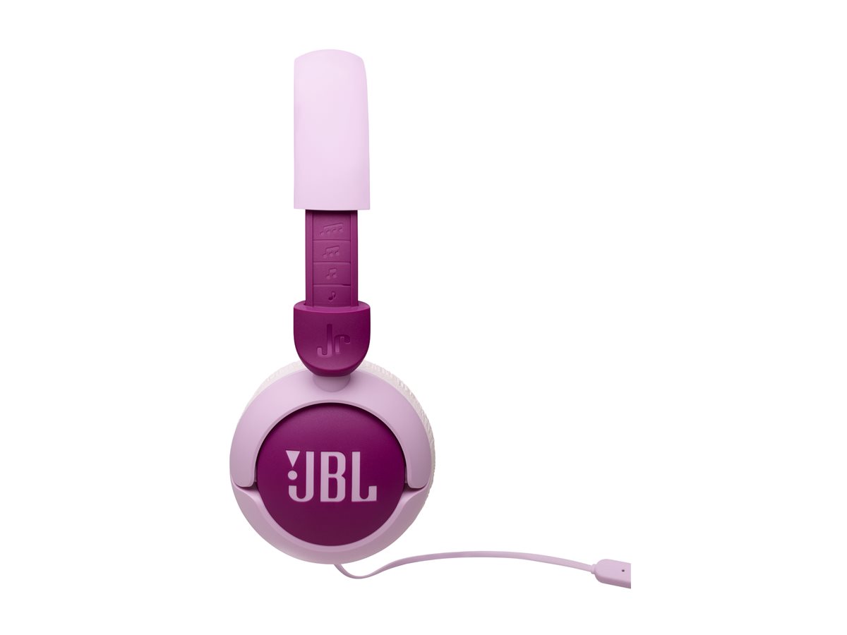 Auscultadores JBL Junior 320 Com Fio Microfone Isolamento Ruído Púrpura - Imagem 6