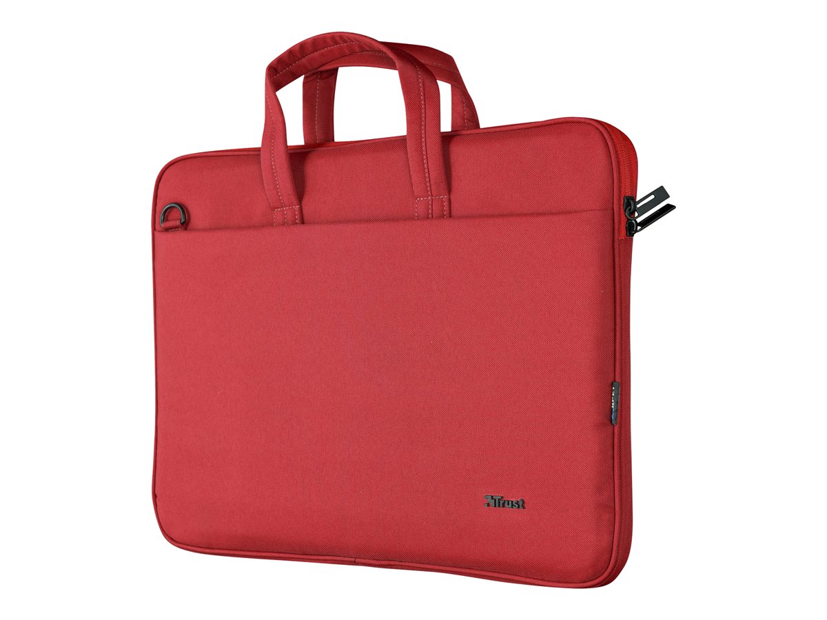 Mala Portátil Trust Bologna Slim 16" Vermelho - Imagem 3