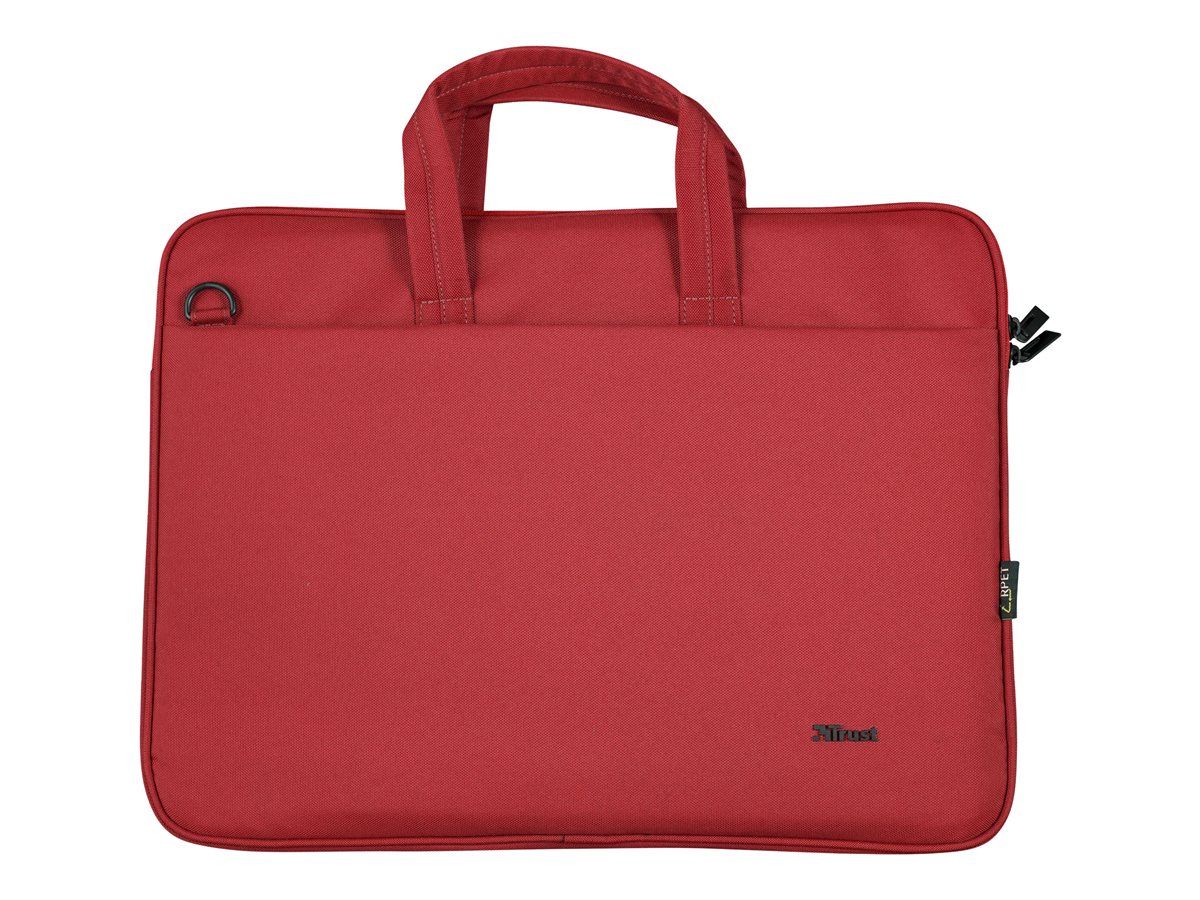 Mala Portátil Trust Bologna Slim 16" Vermelho - Imagem 4