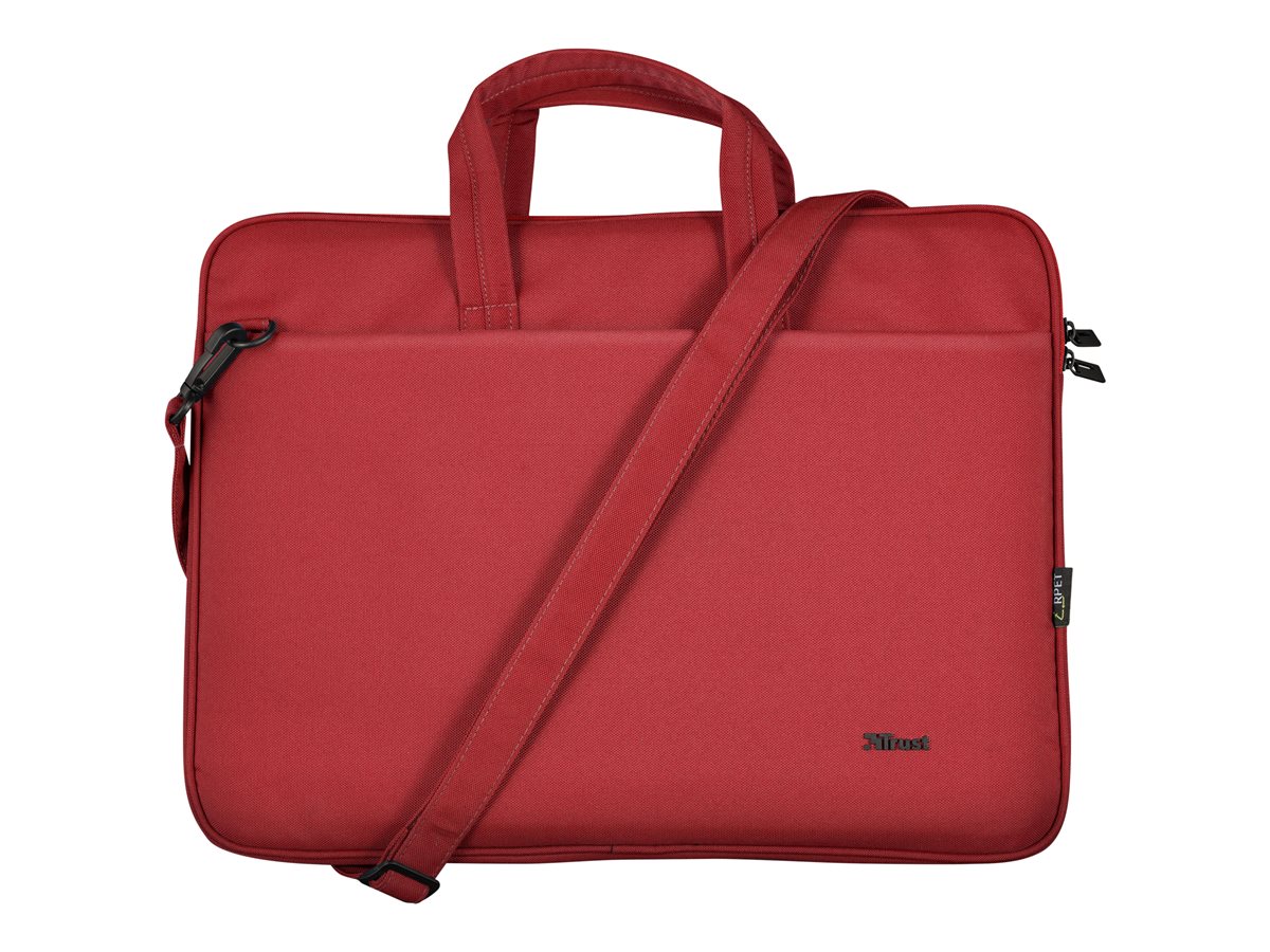 Mala Portátil Trust Bologna Slim 16" Vermelho - Imagem 2