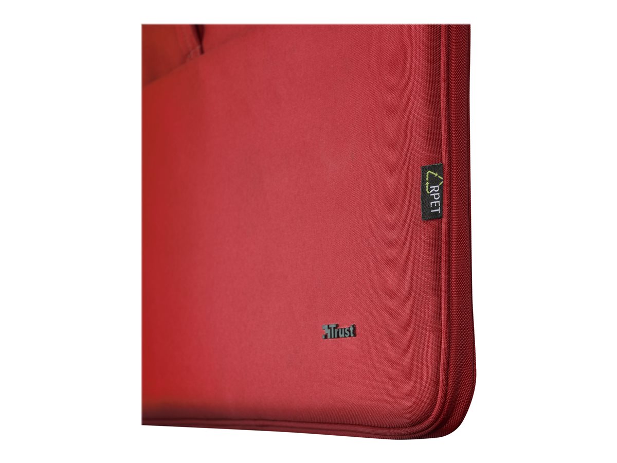Mala Portátil Trust Bologna Slim 16" Vermelho - Imagem 5