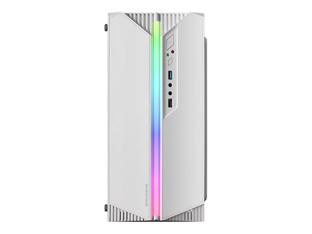 Caixa MARS GAMING MC-S1 Micro-ATX ARGB Janela Branca - Imagem 1