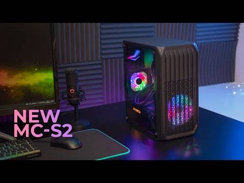 Caixa MARS GAMING MC-S2 Micro-ATX Janela Mesh RGB Branco - Imagem 5