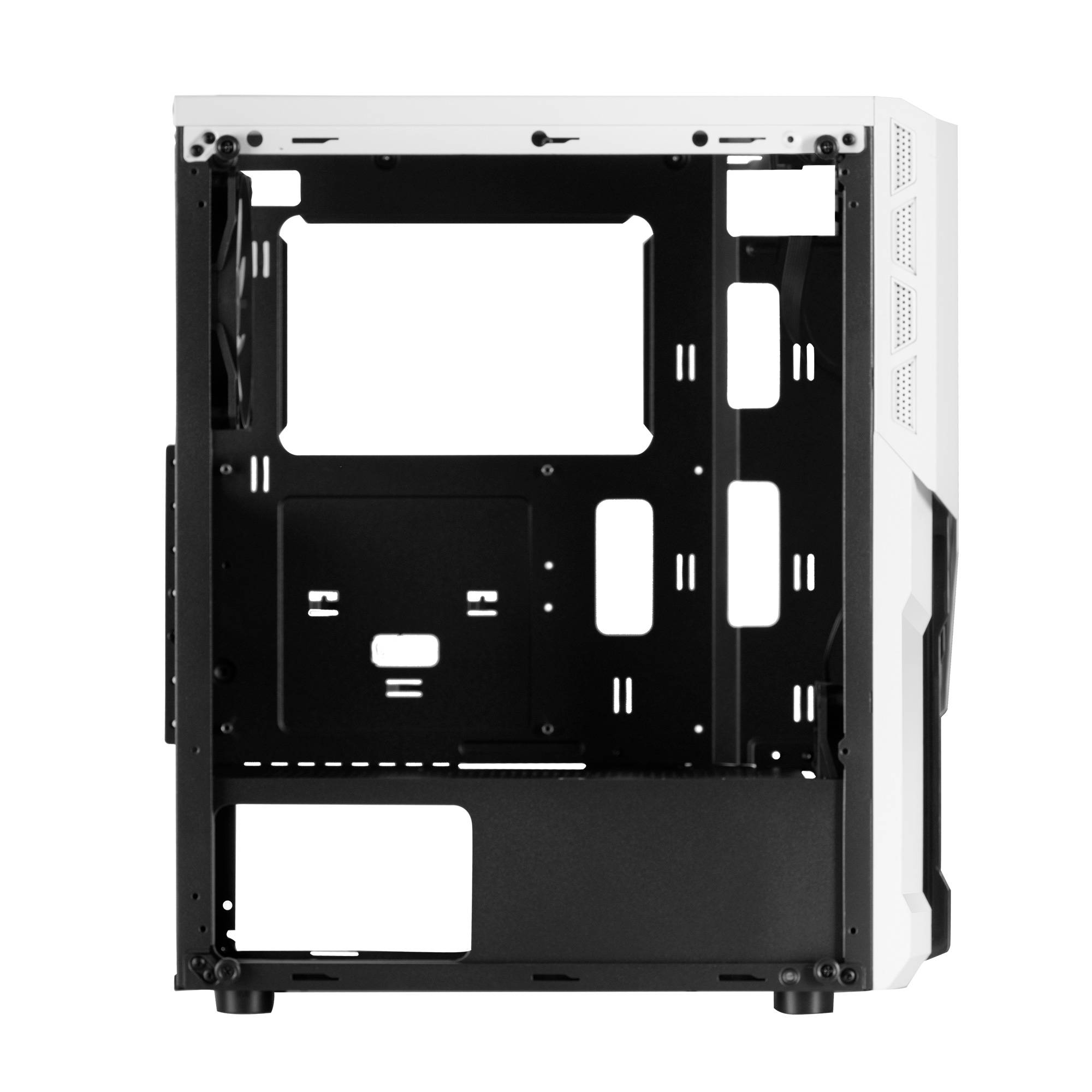 Caixa ATX Mars Gaming MC-X2 Branco, 2 Ventoinhas FRGB, Frente Metal - Imagem 3