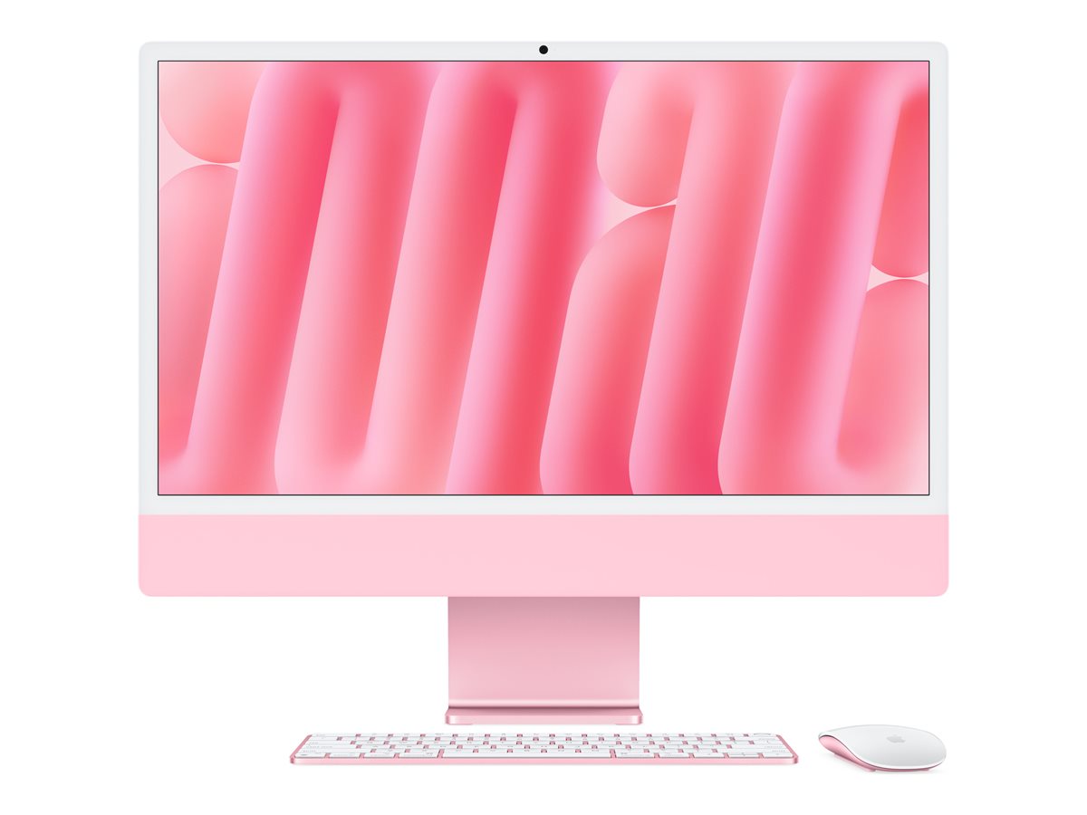 iMac Apple 24" 4.5K M4 24GB RAM 512GB SSD Rosa - Imagem 1