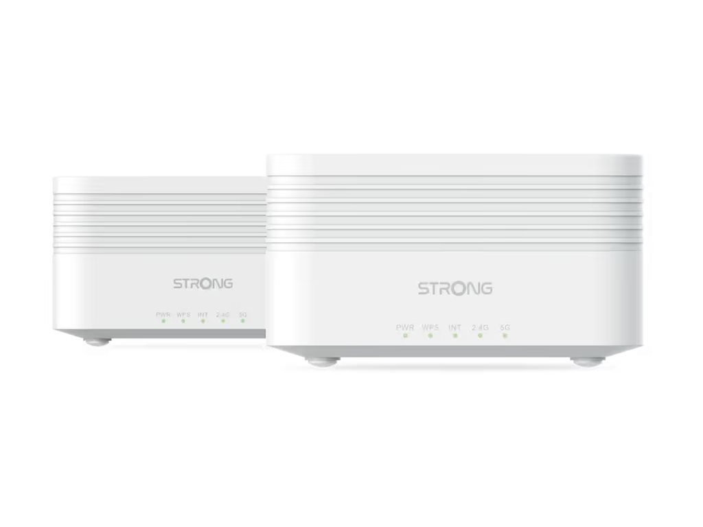 Sistema Mesh Wi-Fi Strong ATRIA AX3000 Kit 2 Unid. 350m² Wi-Fi 6 - Imagem 3