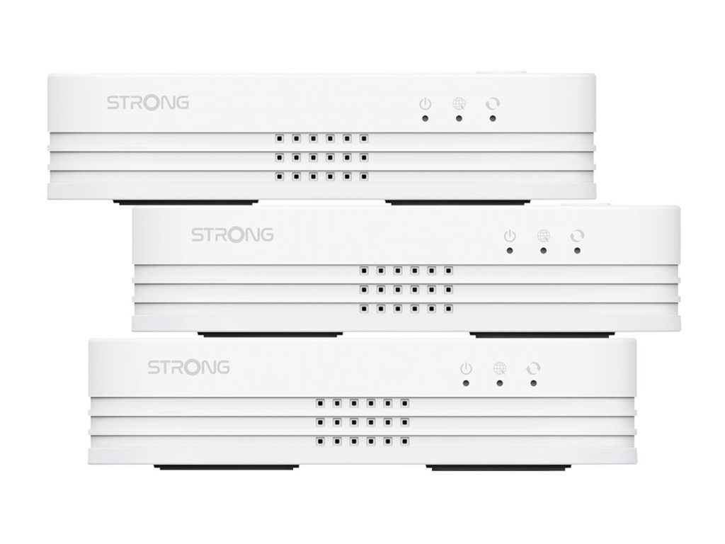 Sistema Mesh Strong ATRIA 1200 Trio 450m² Dual Band - Imagem 5