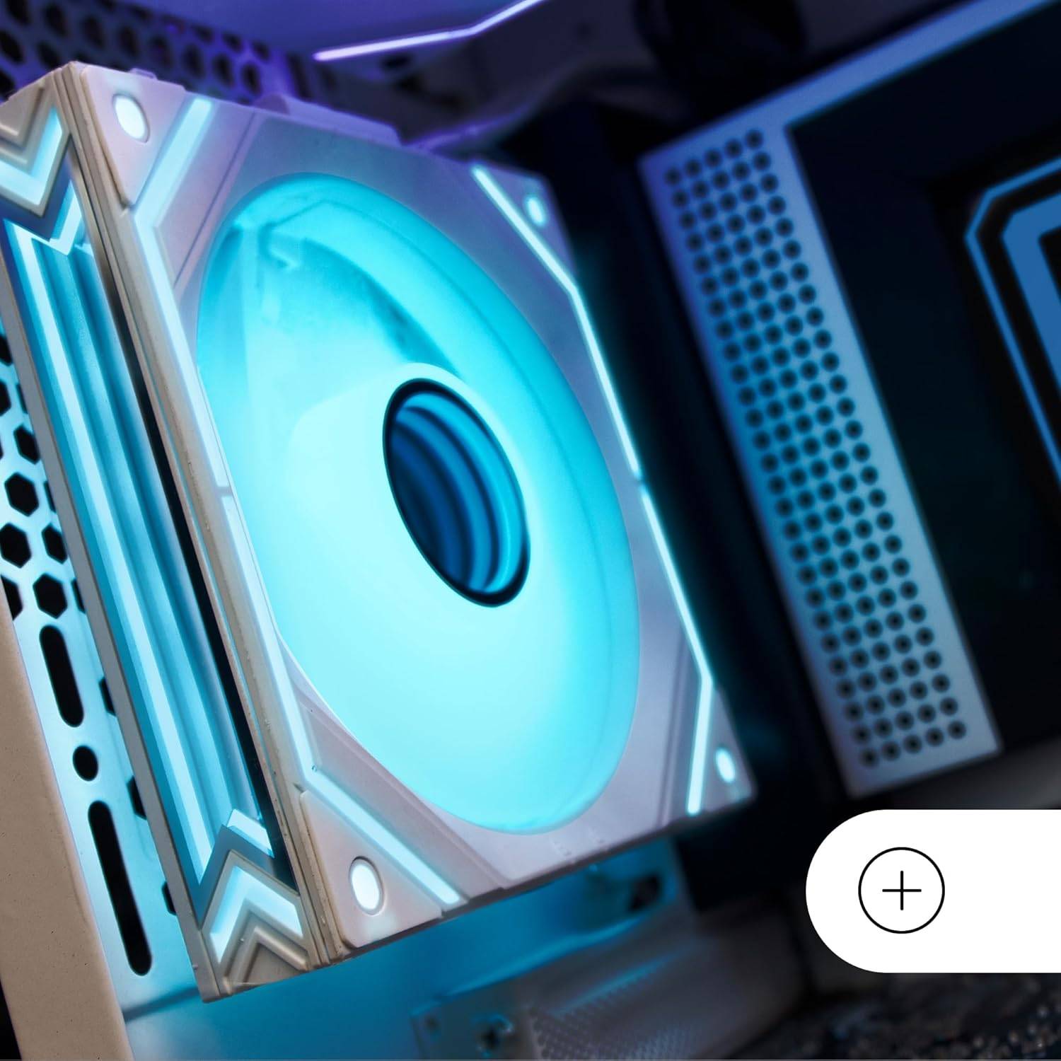 Kit Ventoinhas MARS GAMING MF-LINKFINITYKIT 120mm Modular Branco 3 Unidades - Imagem 6