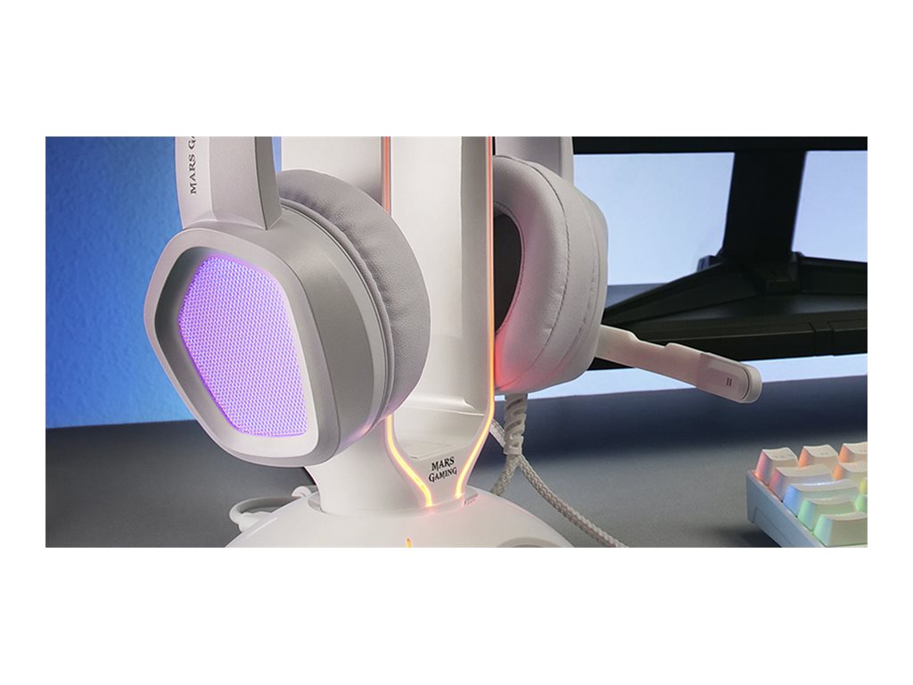 Auscultadores Gaming MARS GAMING MH320 Branco - Imagem 4