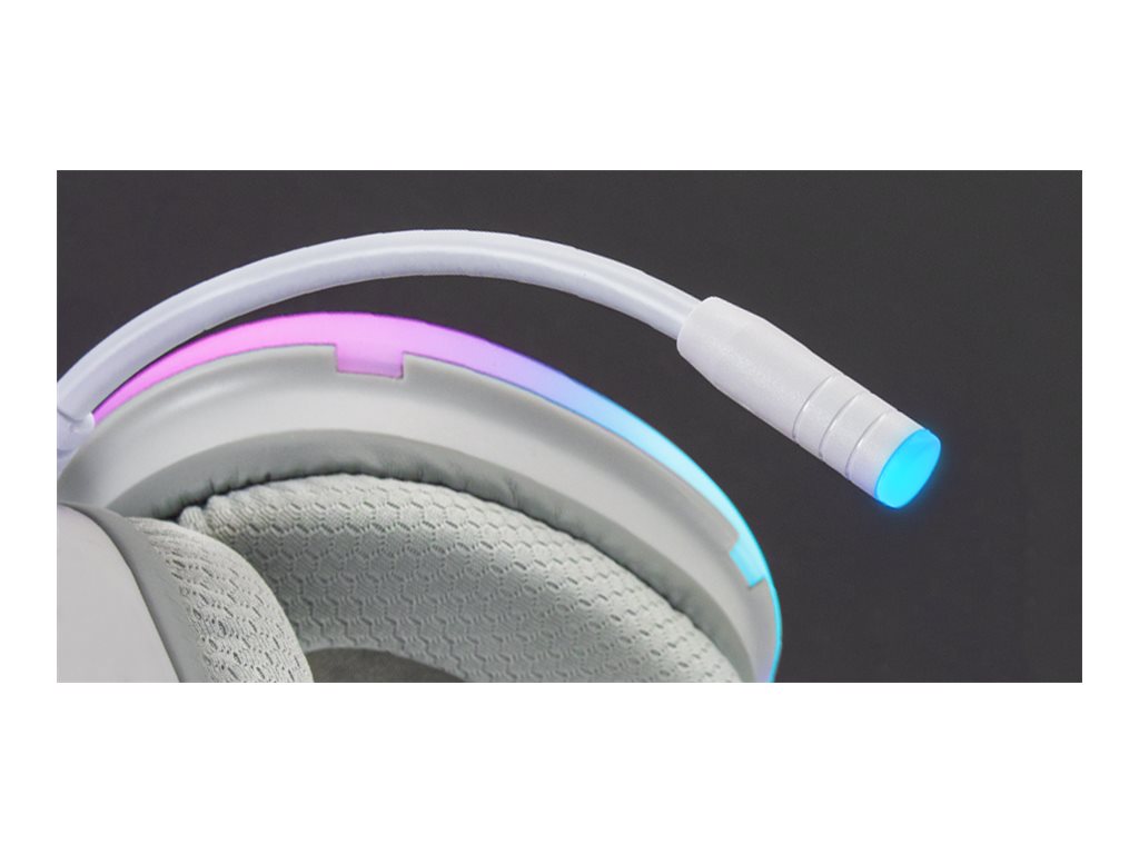 Auscultadores MARS GAMING MH-GLOW Branco - Imagem 6