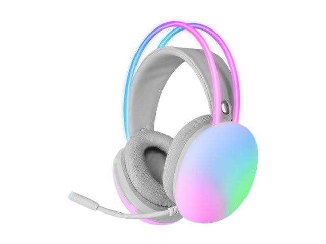 Auscultadores MARS GAMING MH-GLOW Branco - Imagem 1