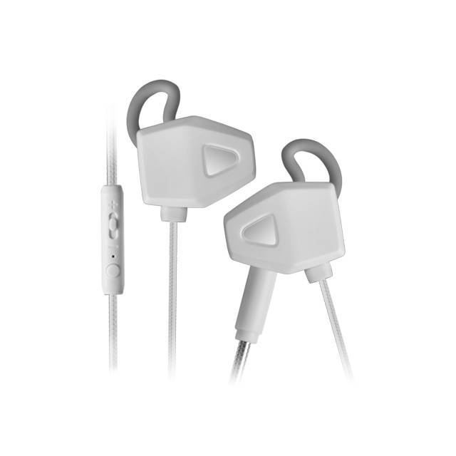 Headset In-Ear MARS GAMING MIHX Haptic Duplo Microfone Branco - Imagem 2