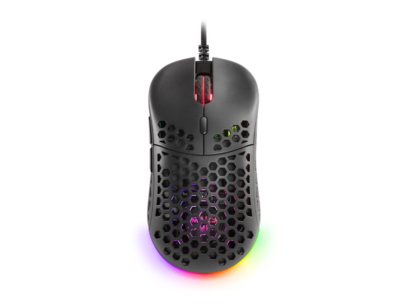 Rato Gaming MARS GAMING MM55 7 Botões Preto - Imagem 2