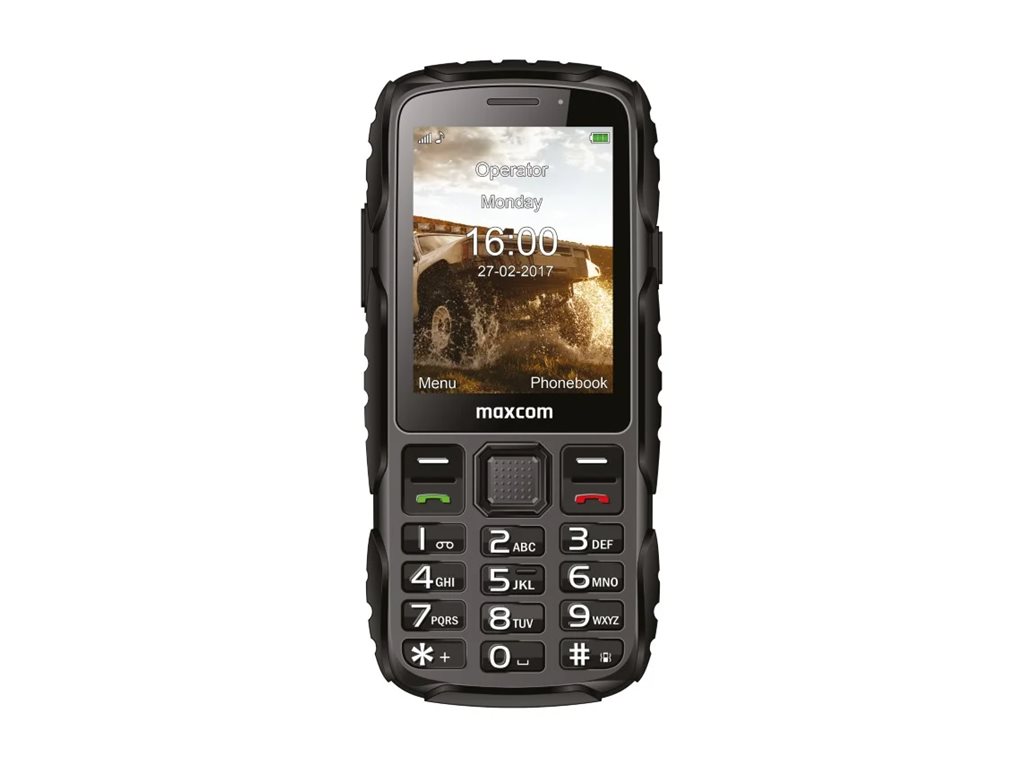 Telefone MaxCom Strong MM920L Câmara 2 MP Preto Mate