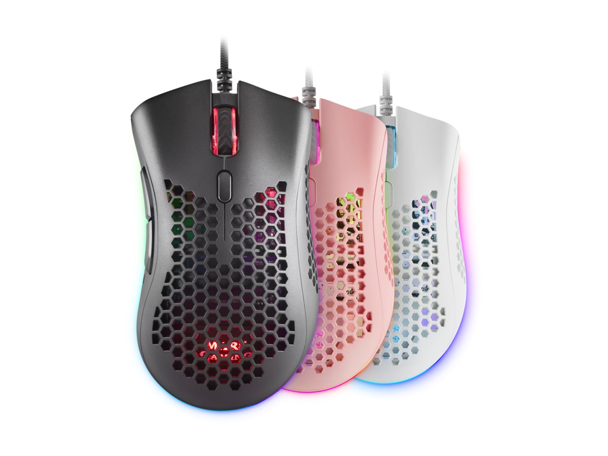 Rato MARS GAMING MMEX Gaming Óptico 7 Botões Preto - Imagem 2