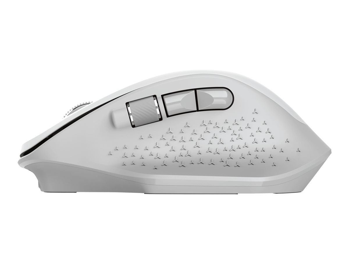 Rato Trust Ozaa Sem Fios Multi-Dispositivo Compacto Branco - Imagem 5