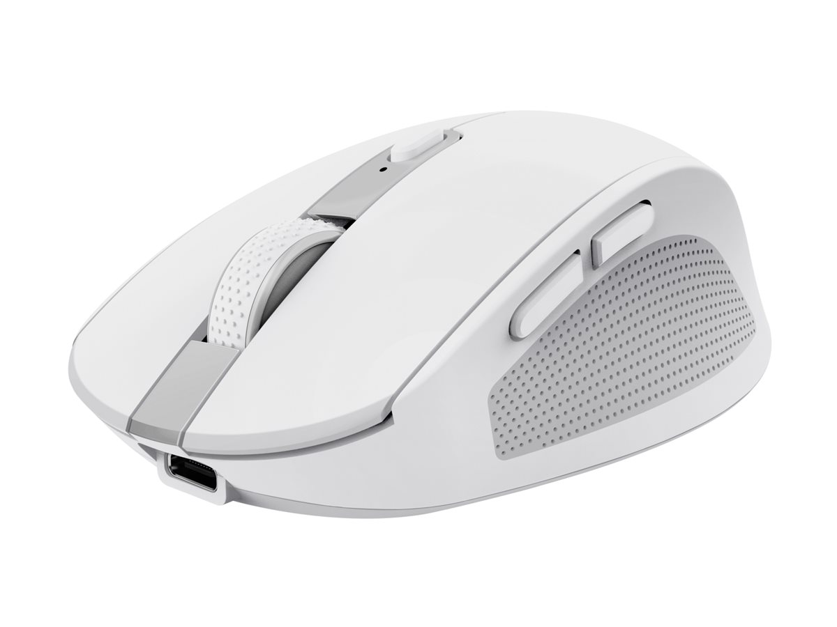 Rato Trust Ozaa Sem Fios Multi-Dispositivo Compacto Branco - Imagem 6
