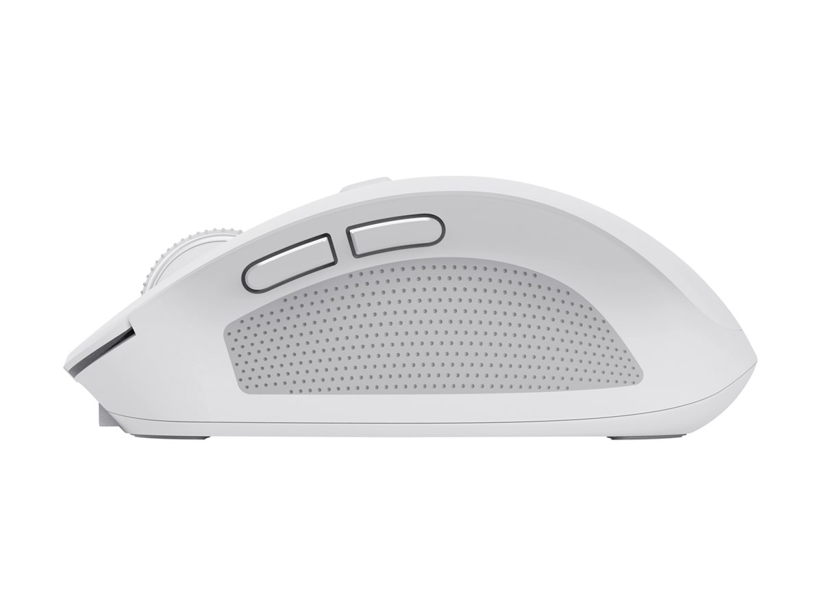 Rato Trust Ozaa Sem Fios Multi-Dispositivo Compacto Branco - Imagem 9