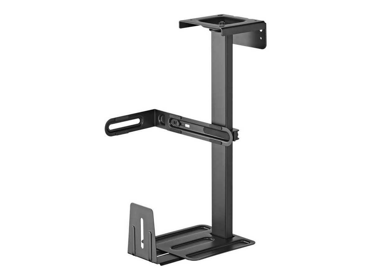 Suporte CPU Napofix Ergo Montagem Secretária Parede Preto