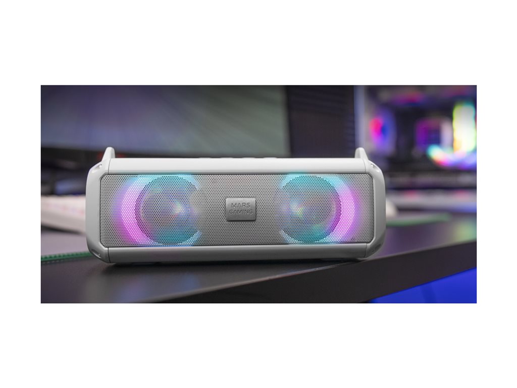 Altifalante Mars Gaming MSBXT Portátil Bluetooth 20W Branco - Imagem 3
