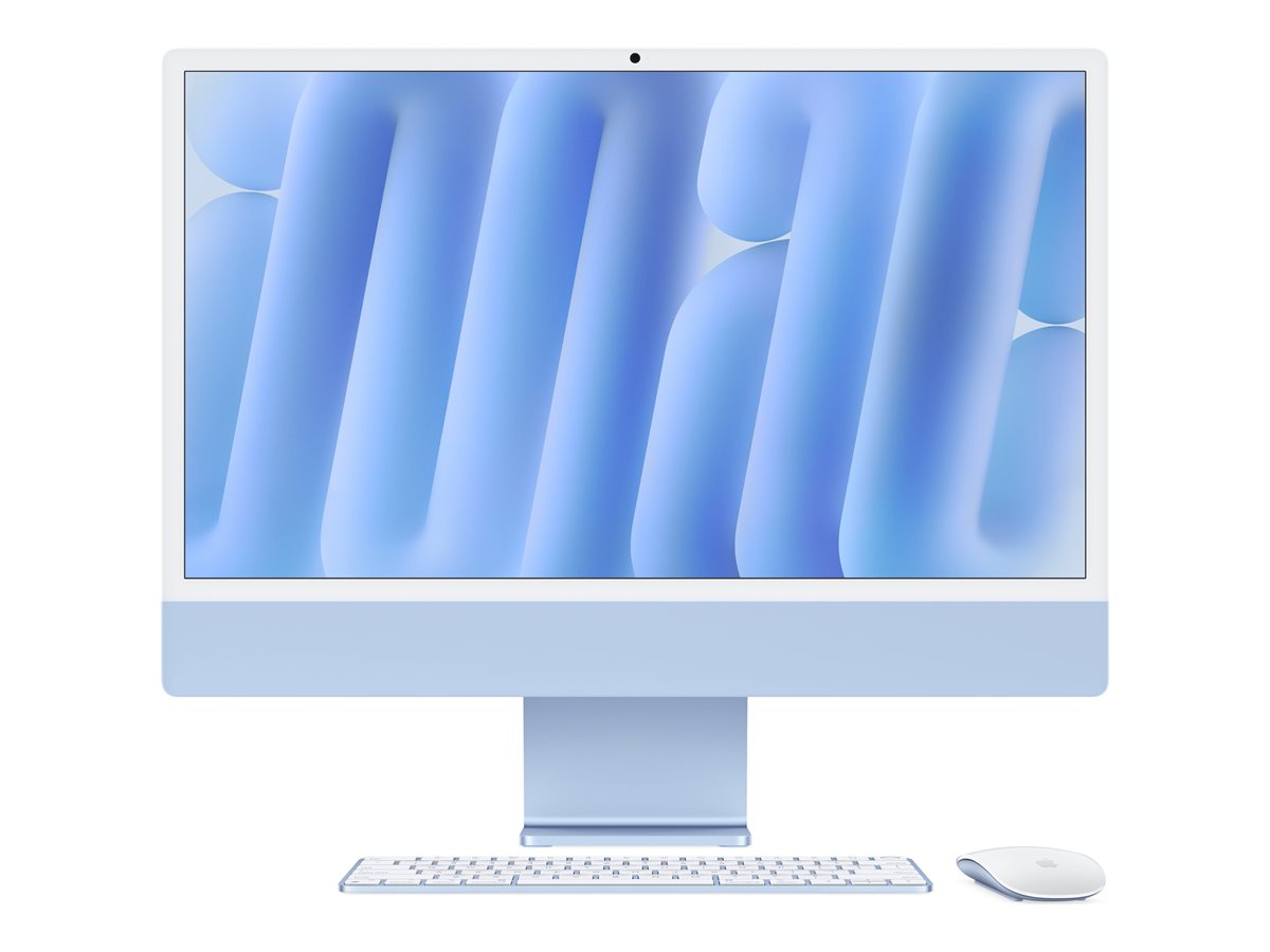 iMac All-in-One Apple 24" M4 16GB 256GB SSD Azul PT - Imagem 1