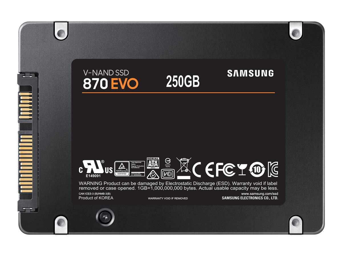 SSD Samsung 870 EVO 250 GB 2.5" Encriptado - Imagem 10