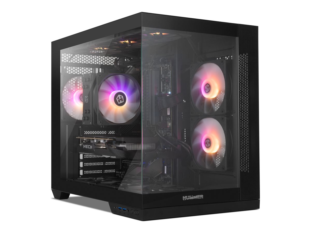 Caixa Torre NOX HUMMER ASTRA NEO Minimal Preto