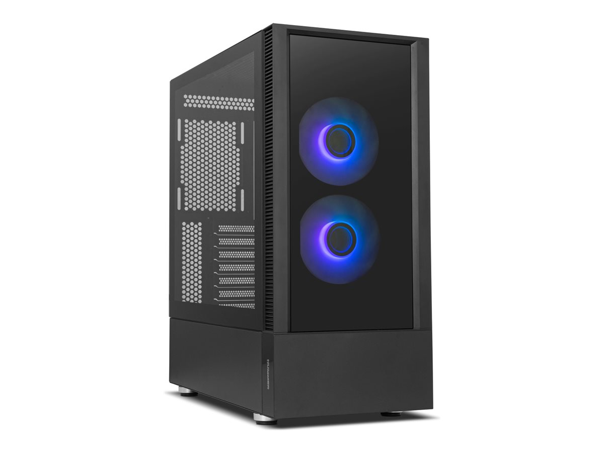 Caixa ATX NOX HUMMER NEMESIS ARGB Vidro Temperado Preto - Imagem 1