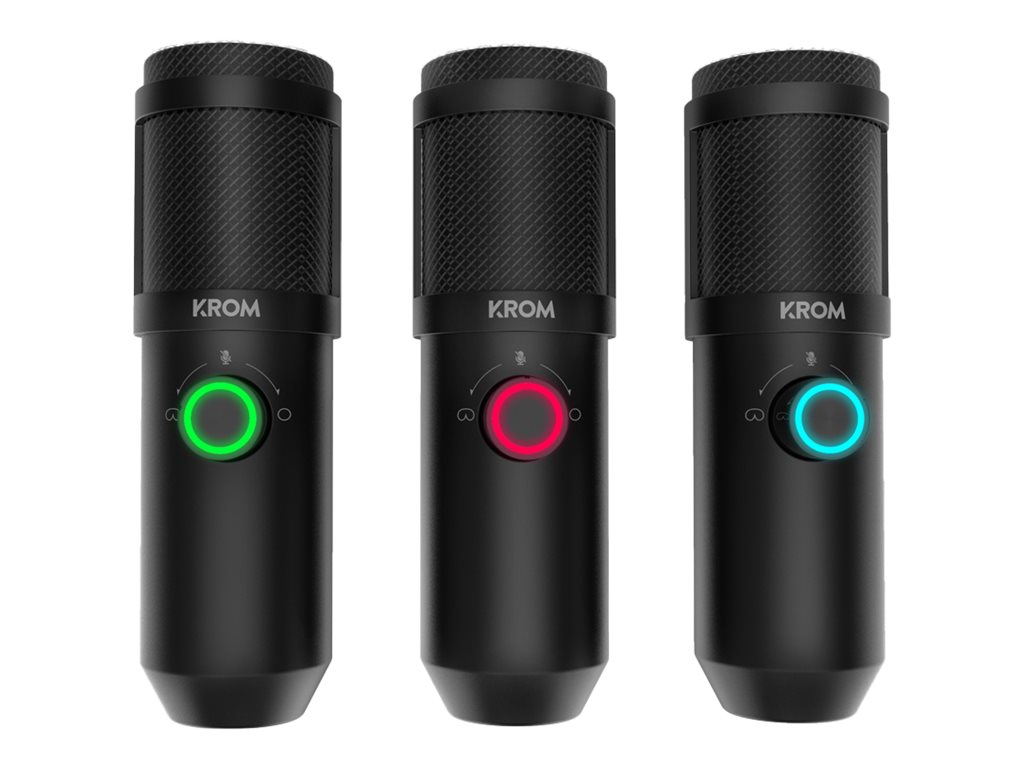 Microfone KROM Kapsule USB Preto - Imagem 6