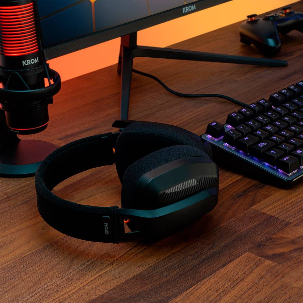 Auscultadores Gaming NOX KROM KANJI Sem Fios Preto - Imagem 3