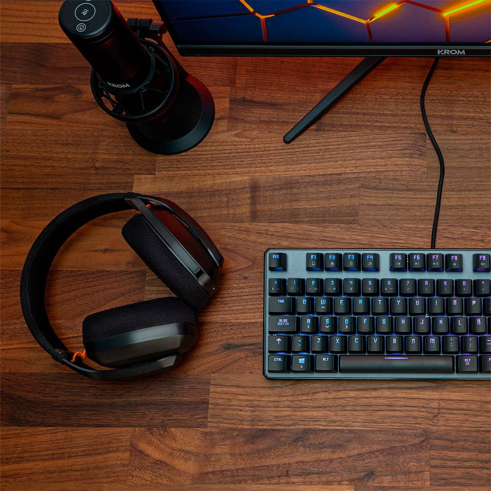 Auscultadores Gaming NOX KROM KANJI Sem Fios Preto - Imagem 4