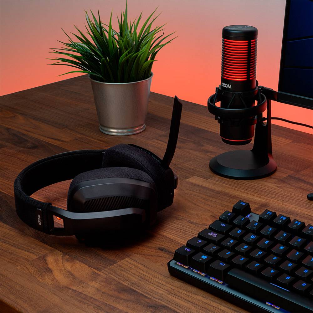Auscultadores Gaming NOX KROM KANJI Sem Fios Preto - Imagem 2