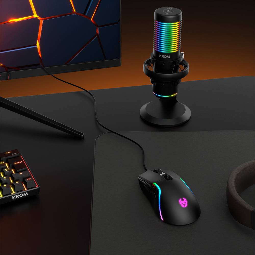 NOX KROM KAZE RGB HQ STREAMING MICROPHONE KIT - Imagem 7