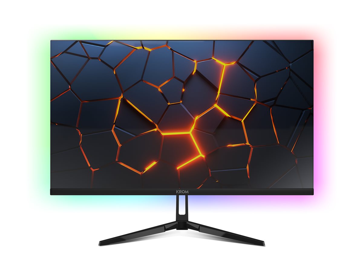 Monitor Krom Kertz 27" Gaming 200Hz IPS Full HD Preto - Imagem 2