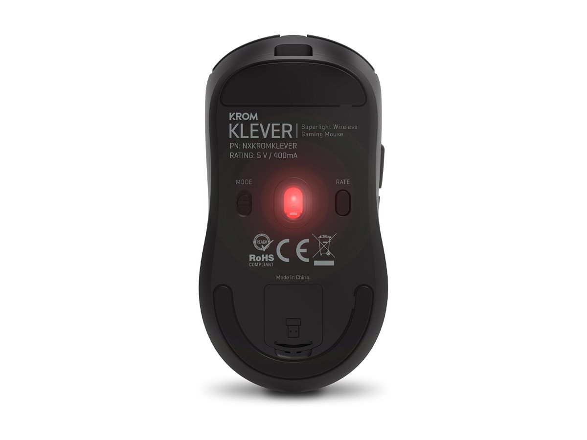 Rato Krom Klever Gaming Sem Fios Super Leve Preto - Imagem 6