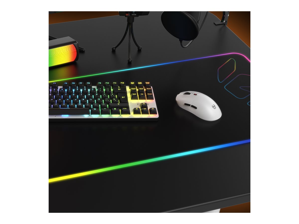 Rato Krom Klever Gaming Superlight Sem Fios Branco - Imagem 9
