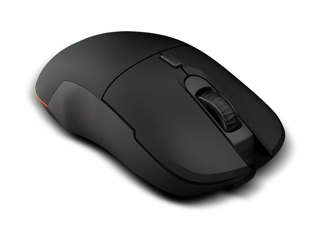Rato Gaming Krom Komet Ergonómico Sem Fios RGB Preto - Imagem 2