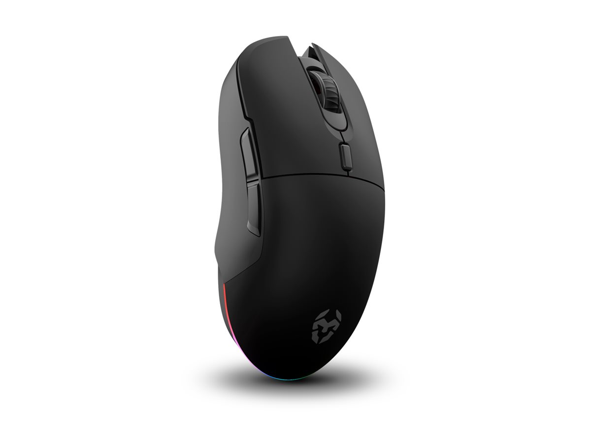 Rato Gaming Krom Komet Ergonómico Sem Fios RGB Preto - Imagem 8