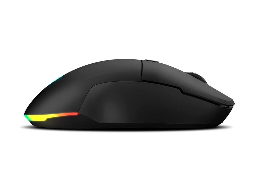 Rato Gaming Krom Komet Ergonómico Sem Fios RGB Preto - Imagem 9